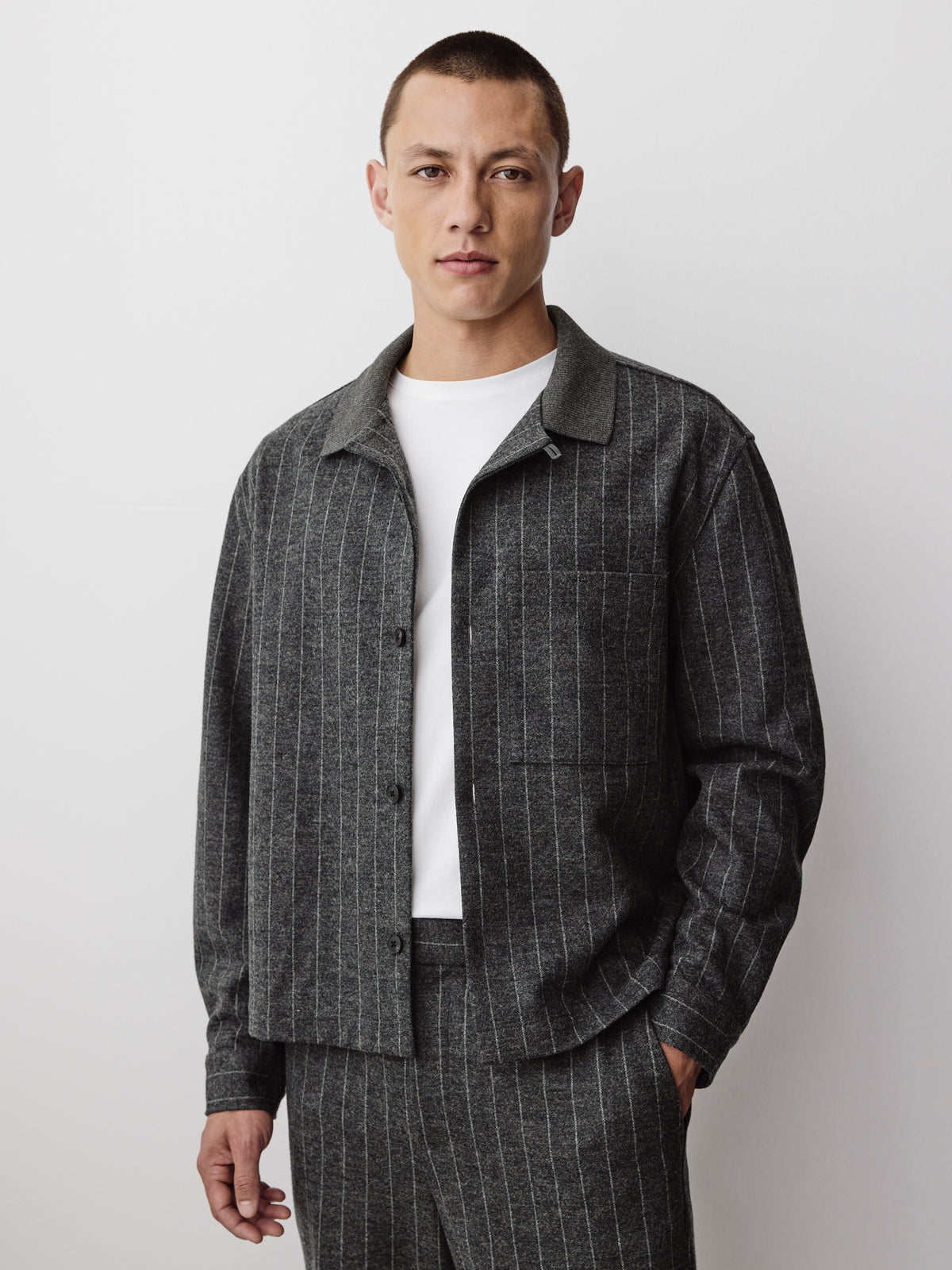 Striped Shacket