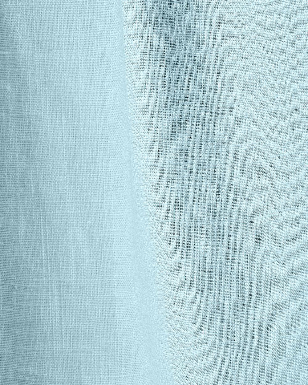 Sleeveless V-Neck Linen-Blend Blouse