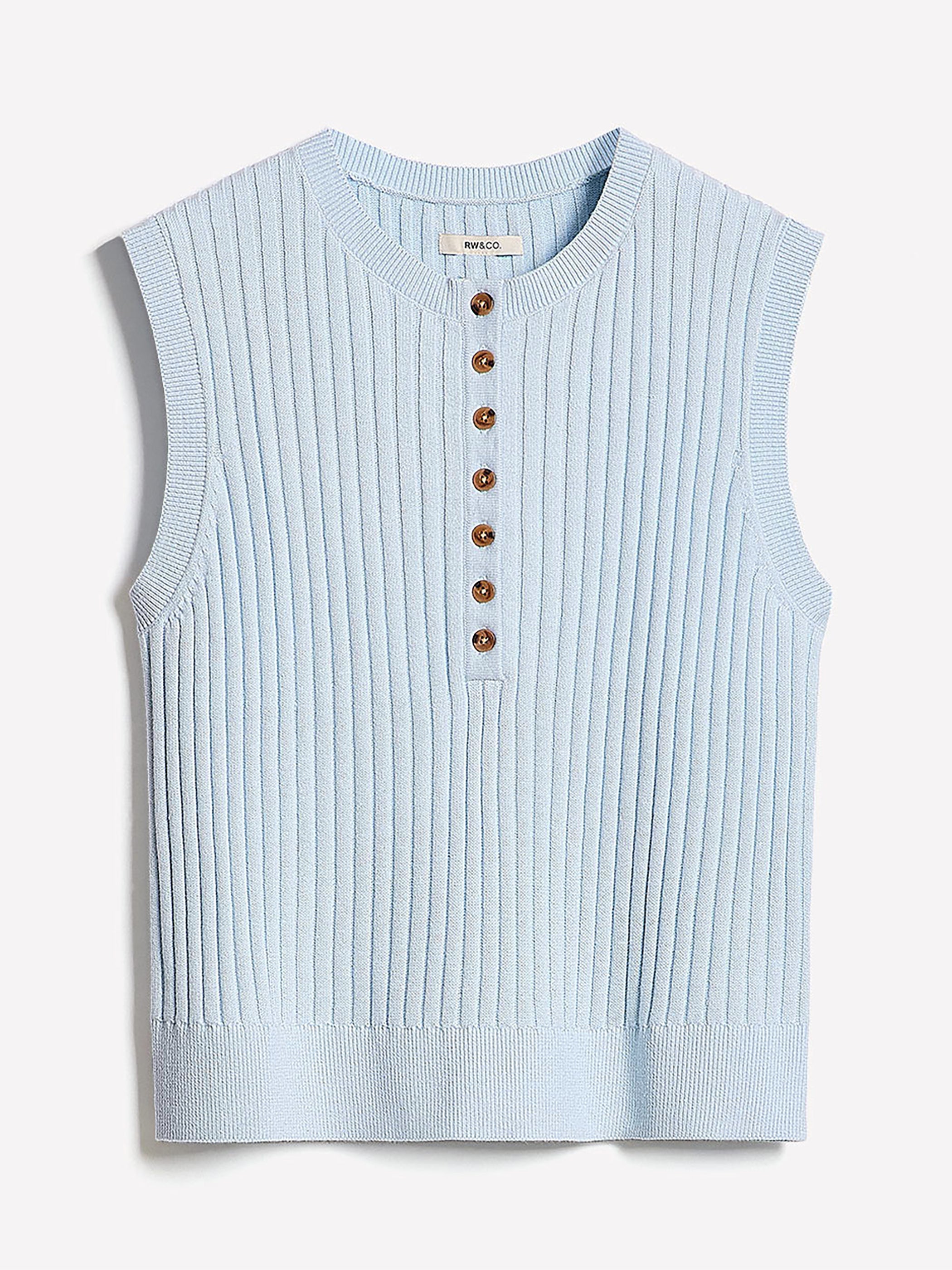 Veste Courte à Col Henley