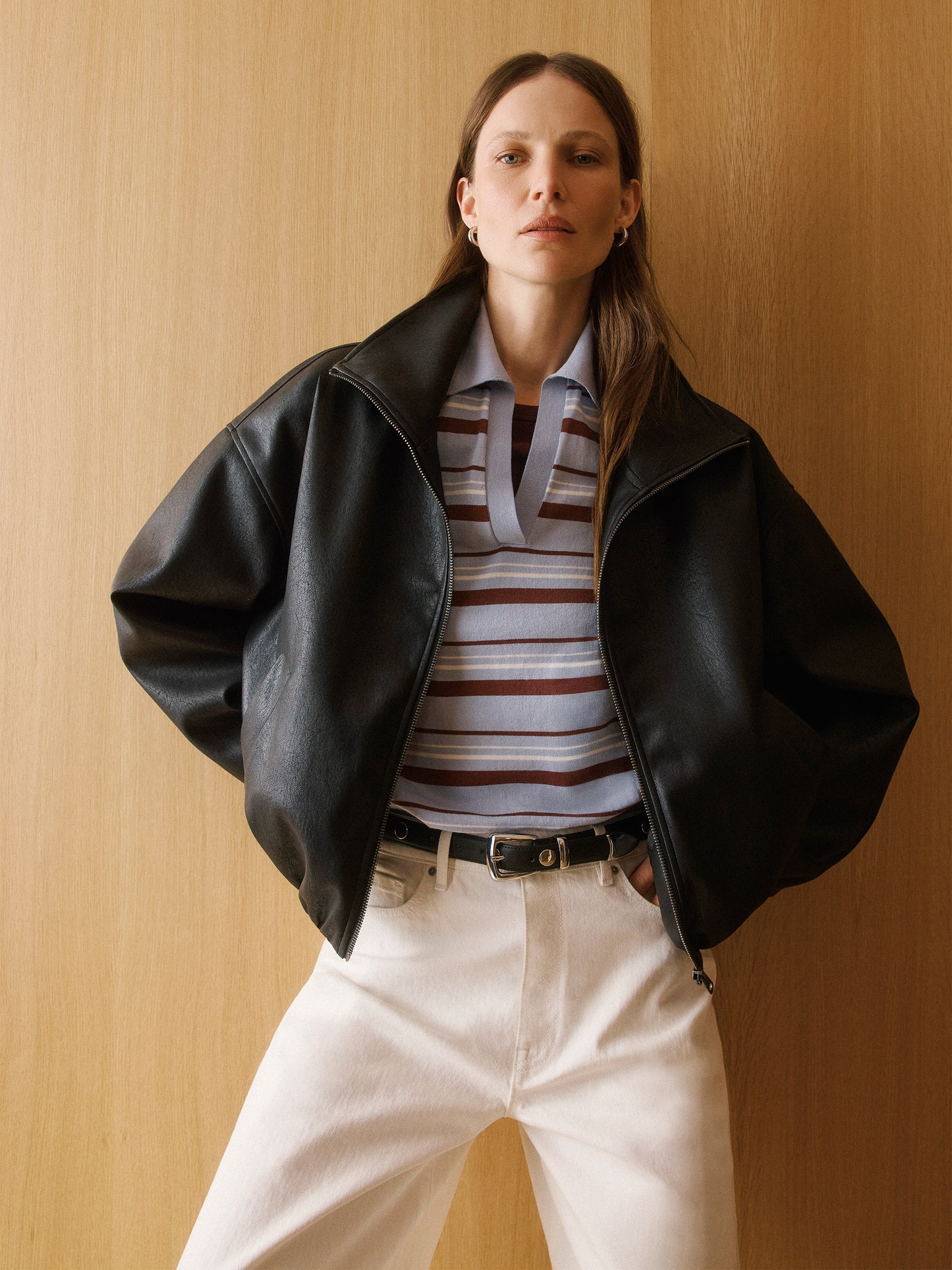 Pull à Manches Courtes et Col Polo