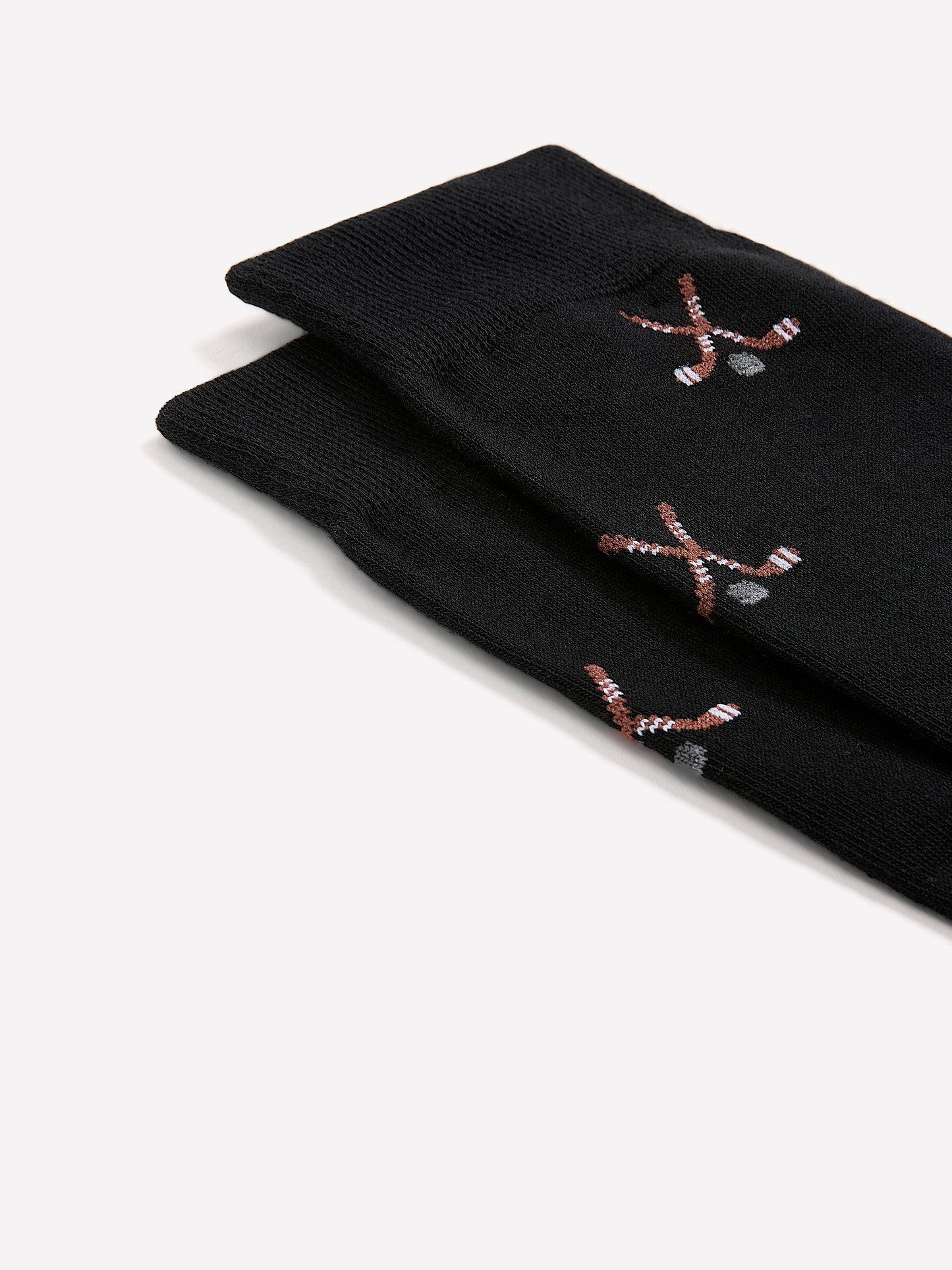 Bas avec Bâtons de Hockey