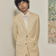 Woven Tailored Blazer Mens Polyester Viscose Blend