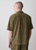 Short-Sleeve Camp-Collar Shirt with Embroidered Details