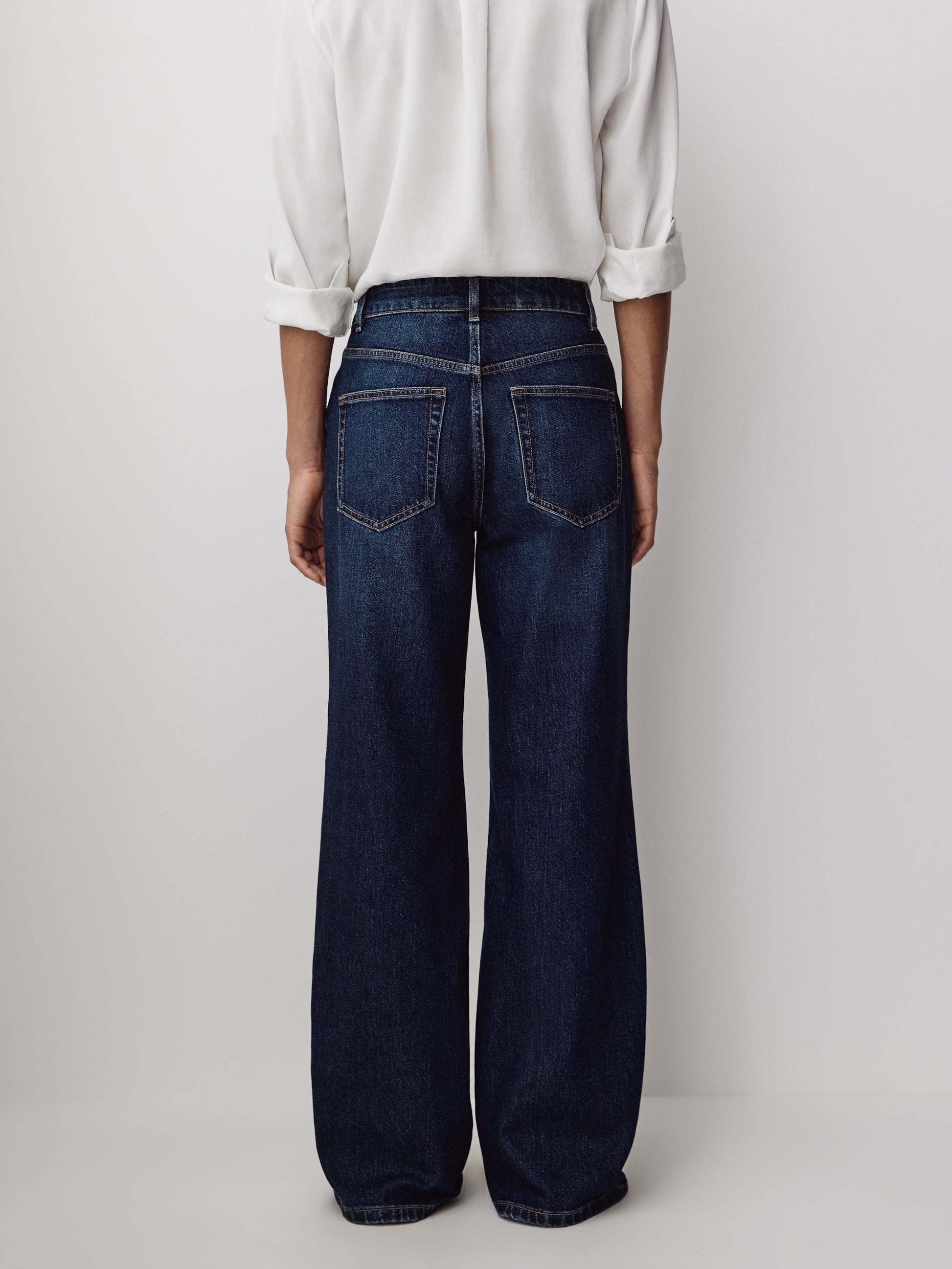 High-Rise Wide-Leg Jeans