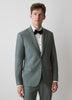 Slim-Fit Agave Suit Blazer
