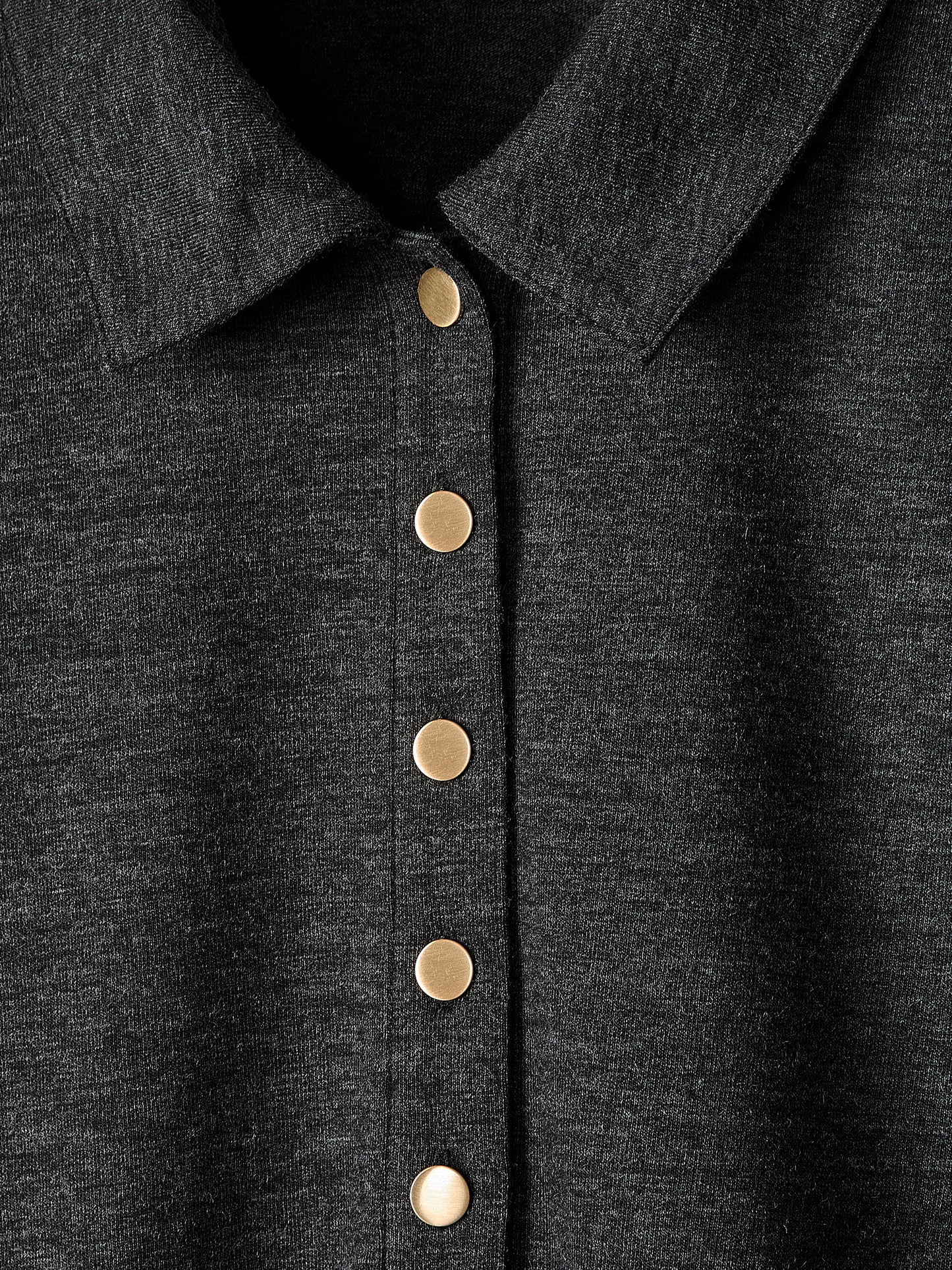 Polo Ajusté à Manches Longues