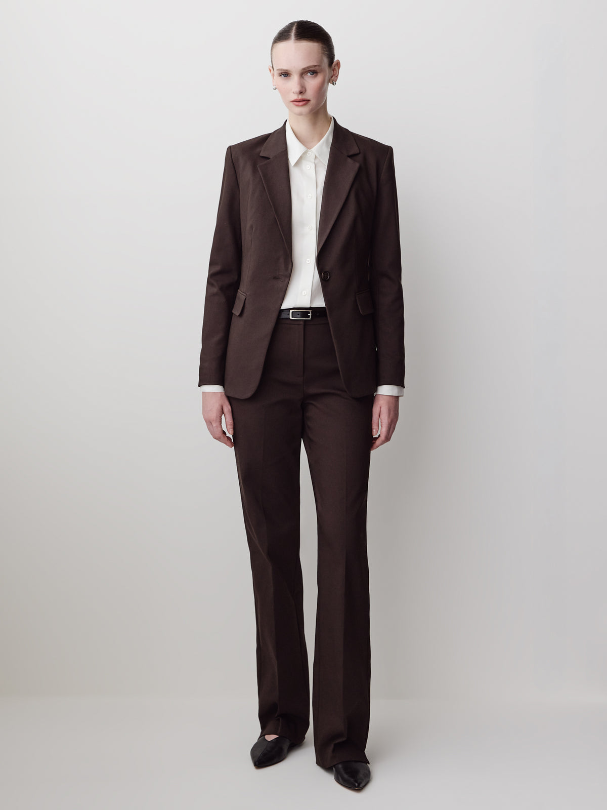 Long-Sleeve Lyocell Shirt