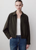Bomber Jacket Stretch Heavy Twill Fabric