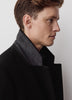 Classic Wool Coat with Tailored Collar