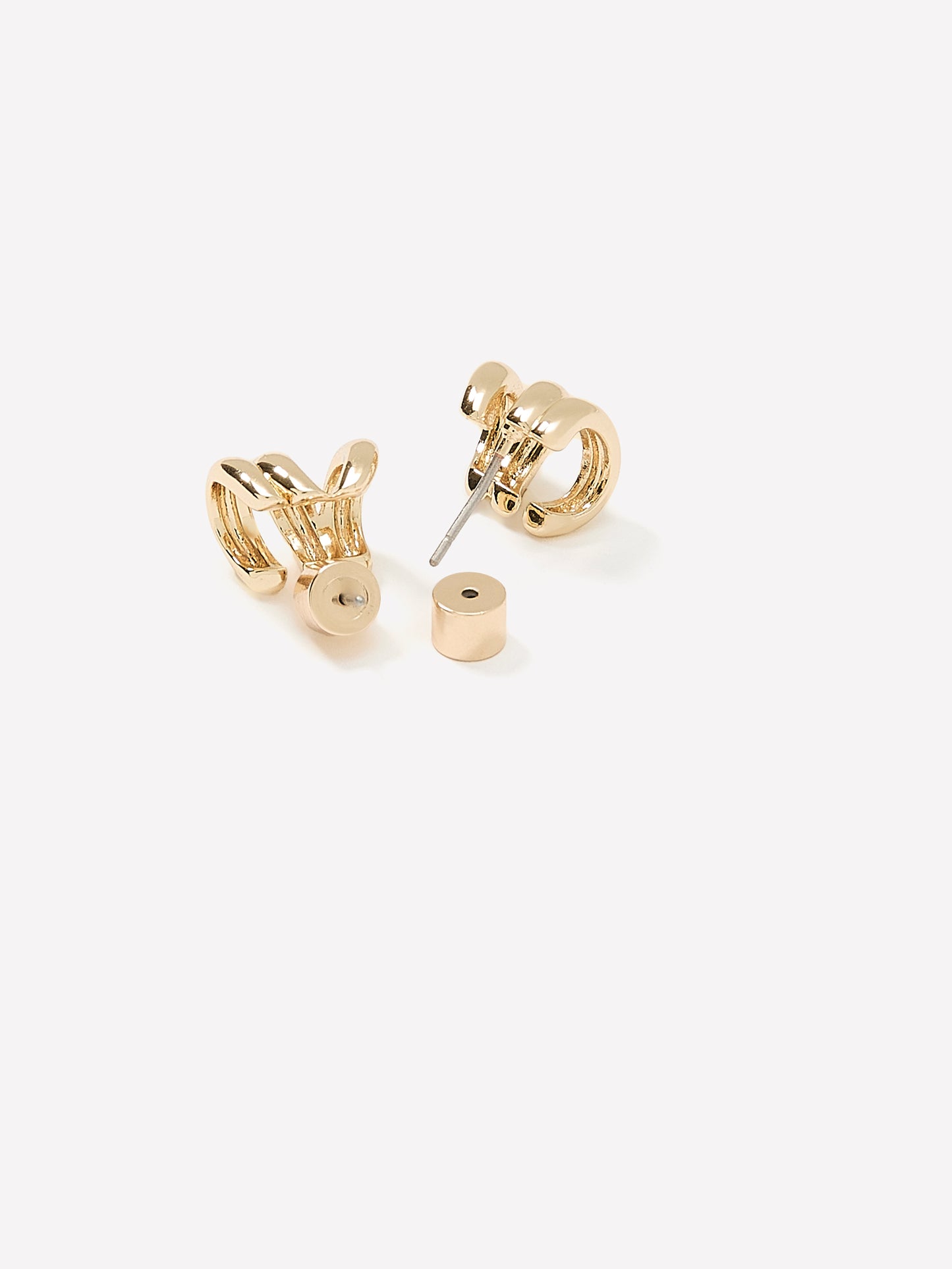 Triple-Link Earrings