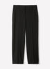 Mid-Rise Straight-Leg Cropped Pant