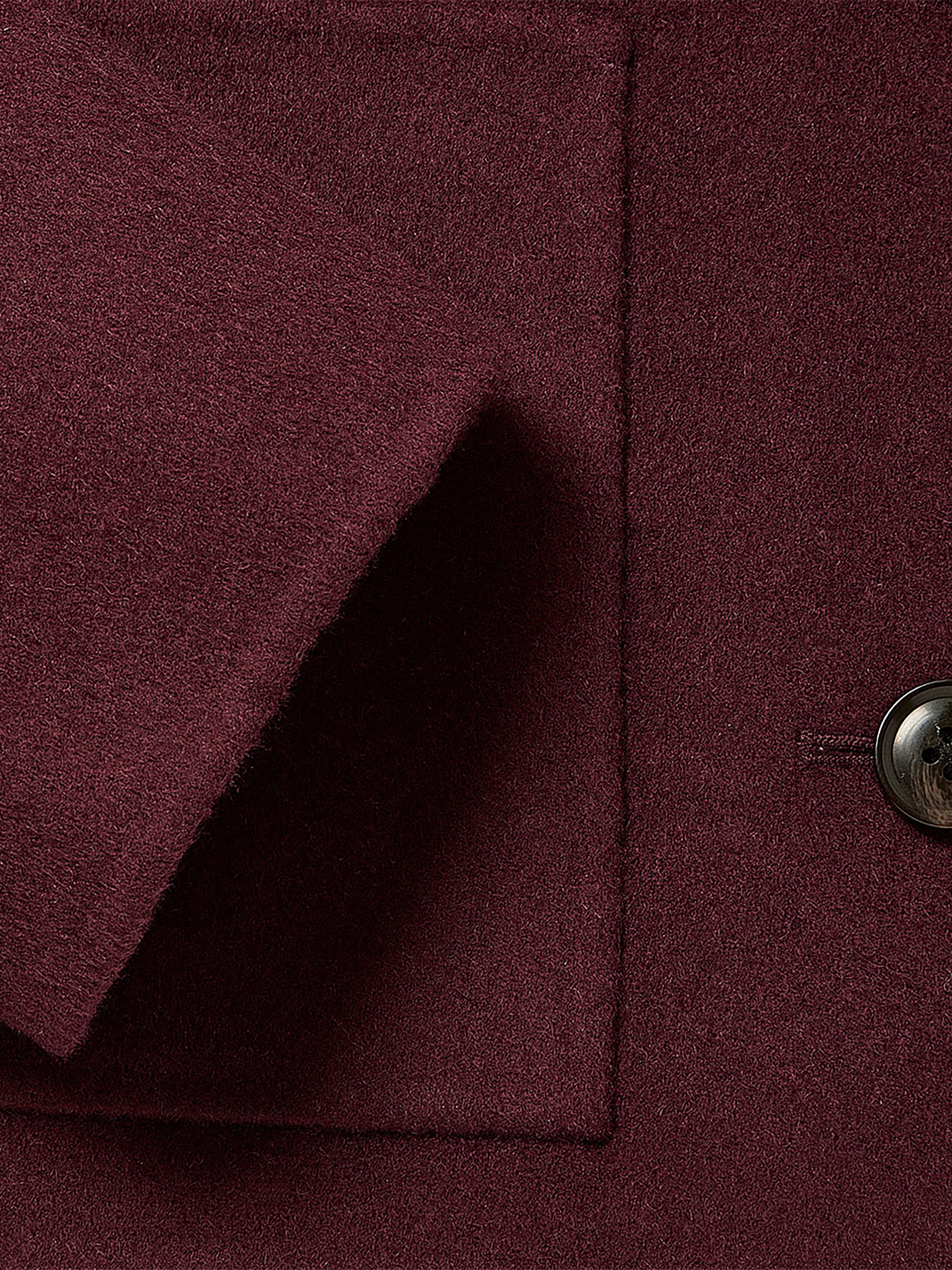 Manteau de Transition Double Face en Laine