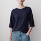 Long-Raglan-Sleeve Crew-Neck Top