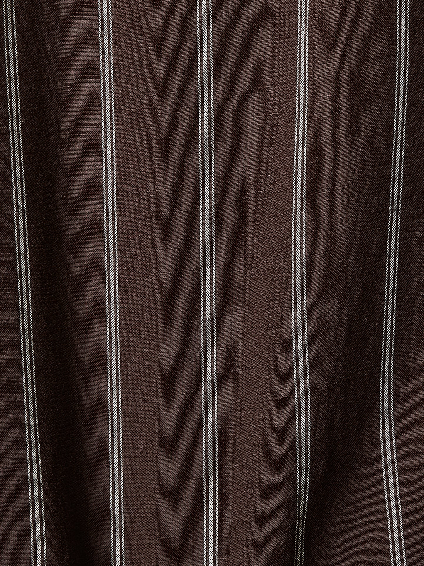 Mens Woven Regular Fit Linen Blend Stripe Shirt