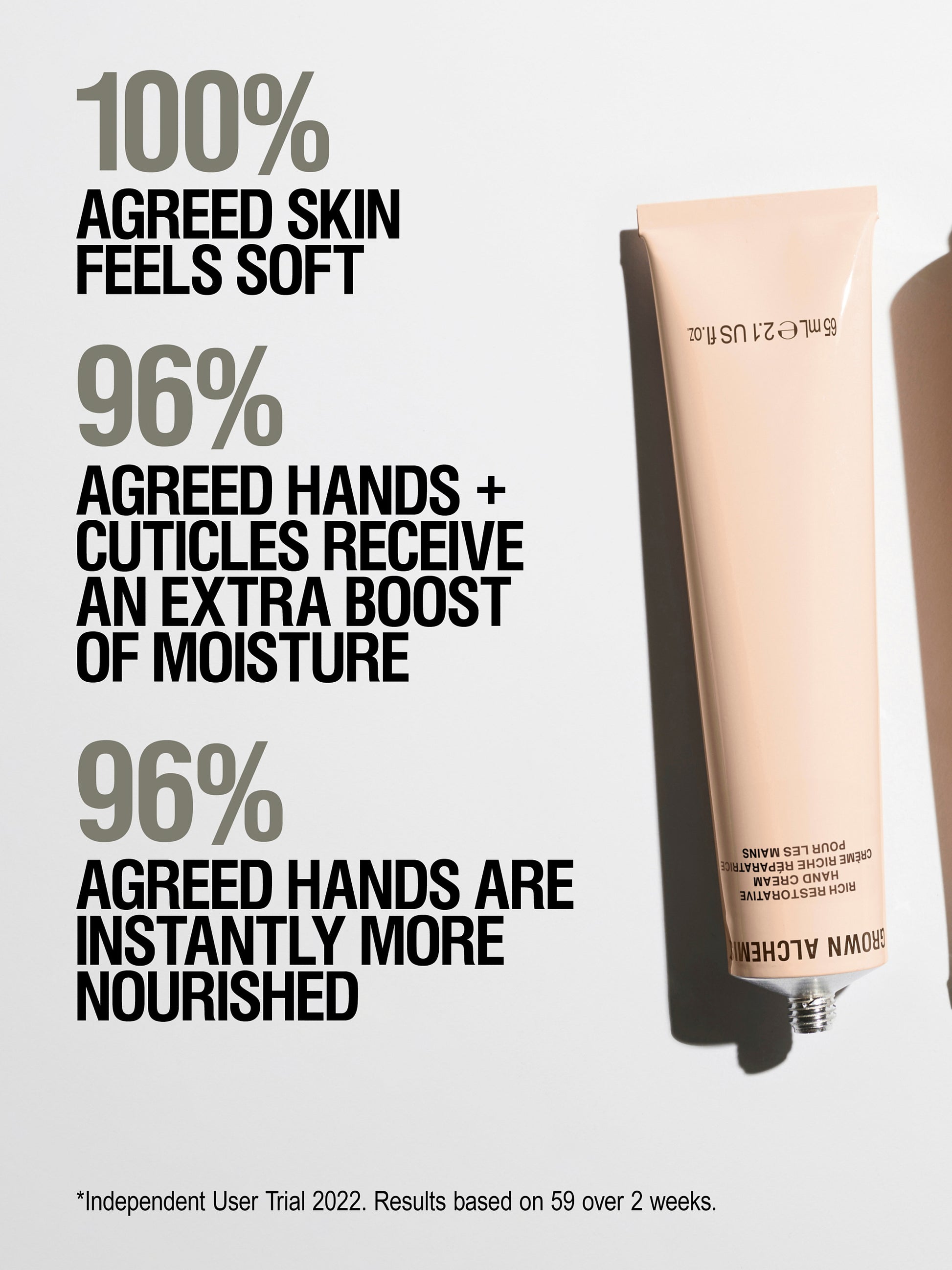 Hand Cream with Argan, Rosehip Oils, Nourishing Formula