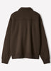 Long-Sleeve Half-Zip Polo Sweater