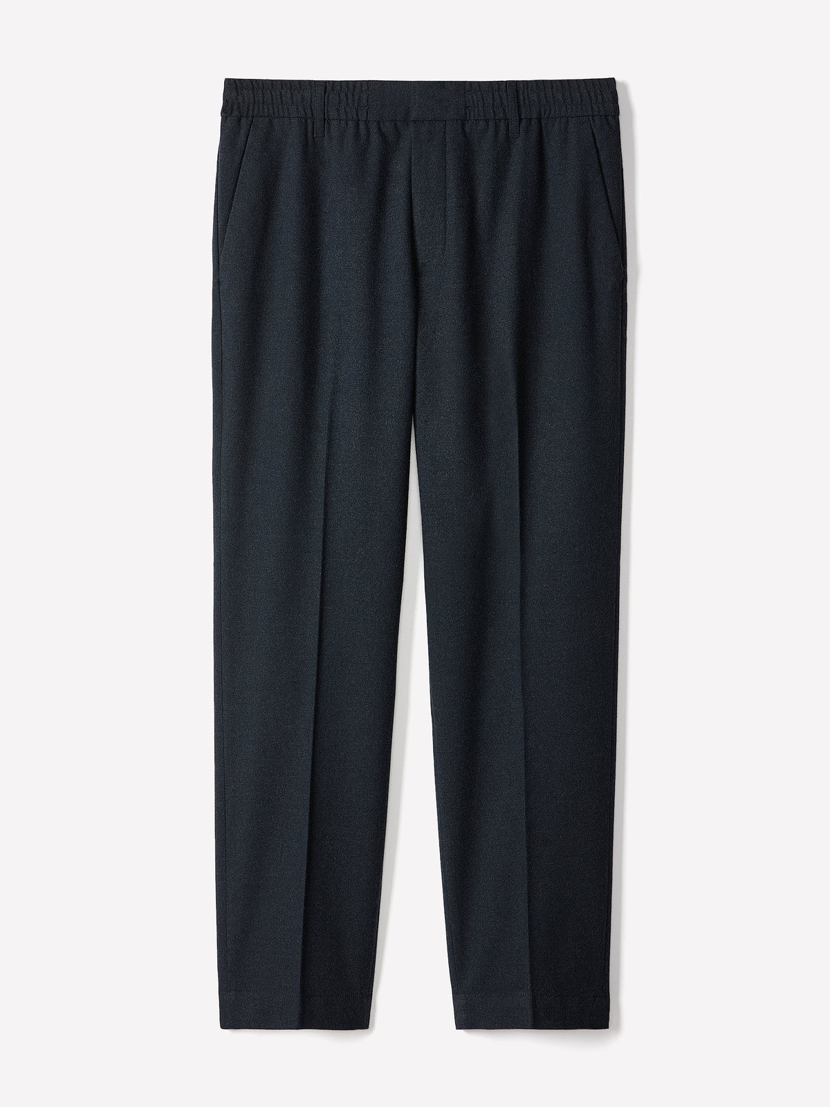 Tailored-Fit Brushed-Knit Pant