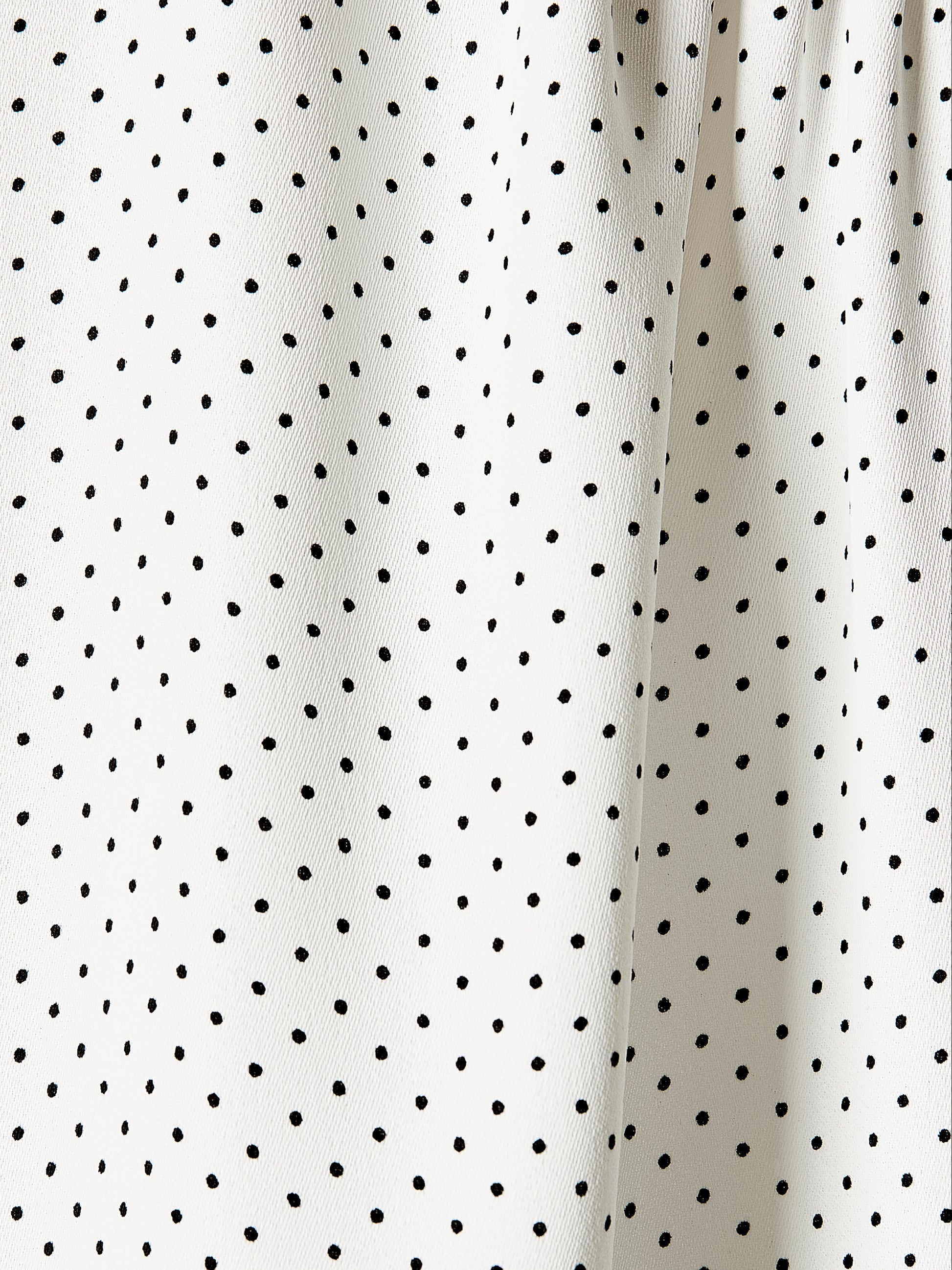 Silky Crepe Short-Sleeve Buttoned-Down Blouse
