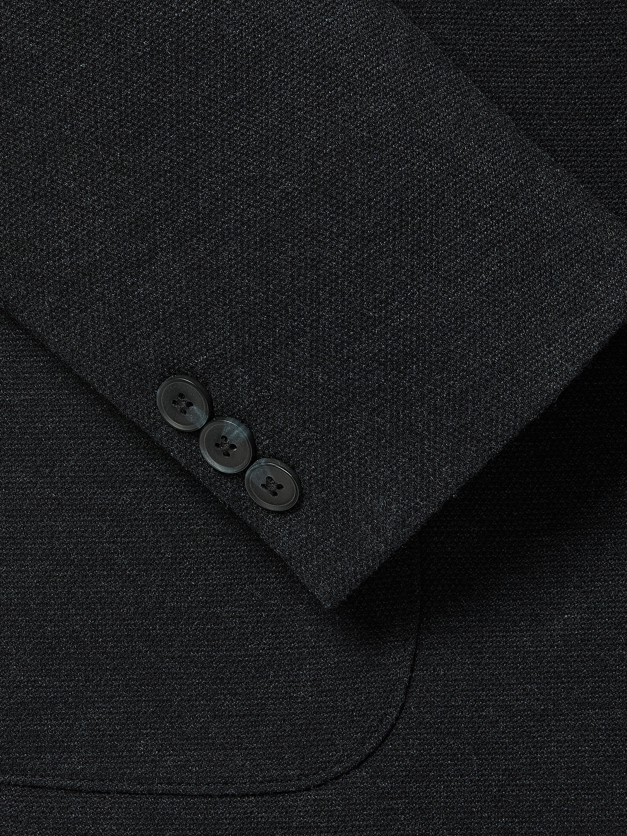 Slim Fit Knit Blazer
