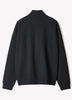 Long-Sleeve Half-Zip Mock-Neck Waffled Sweater
