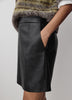 Faux Leather Mini Skirt