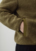Sherpa Mock Zip Jacket 100% Polyester