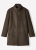Wool Blend Funnel Topcoat