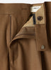 Tapered Wool Blend Mens Woven Pant