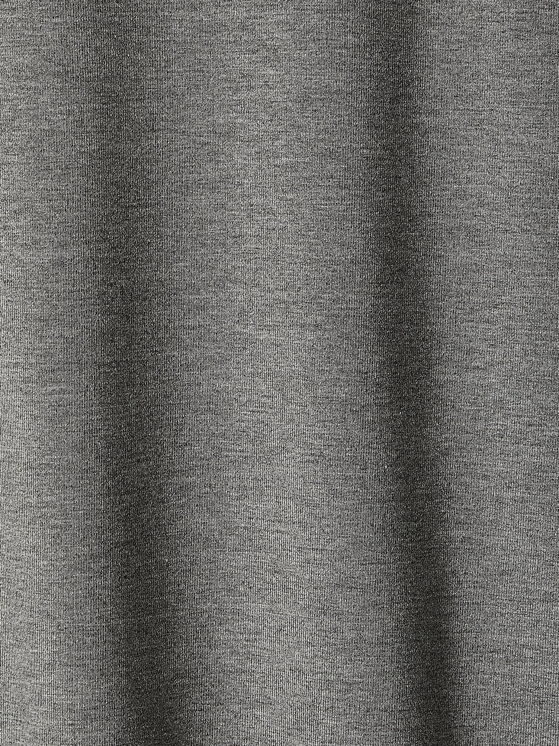 Knit Pullover Fitted Stretch Viscose Mock Neck