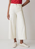 High-Rise Wide-Leg Cropped Jeans