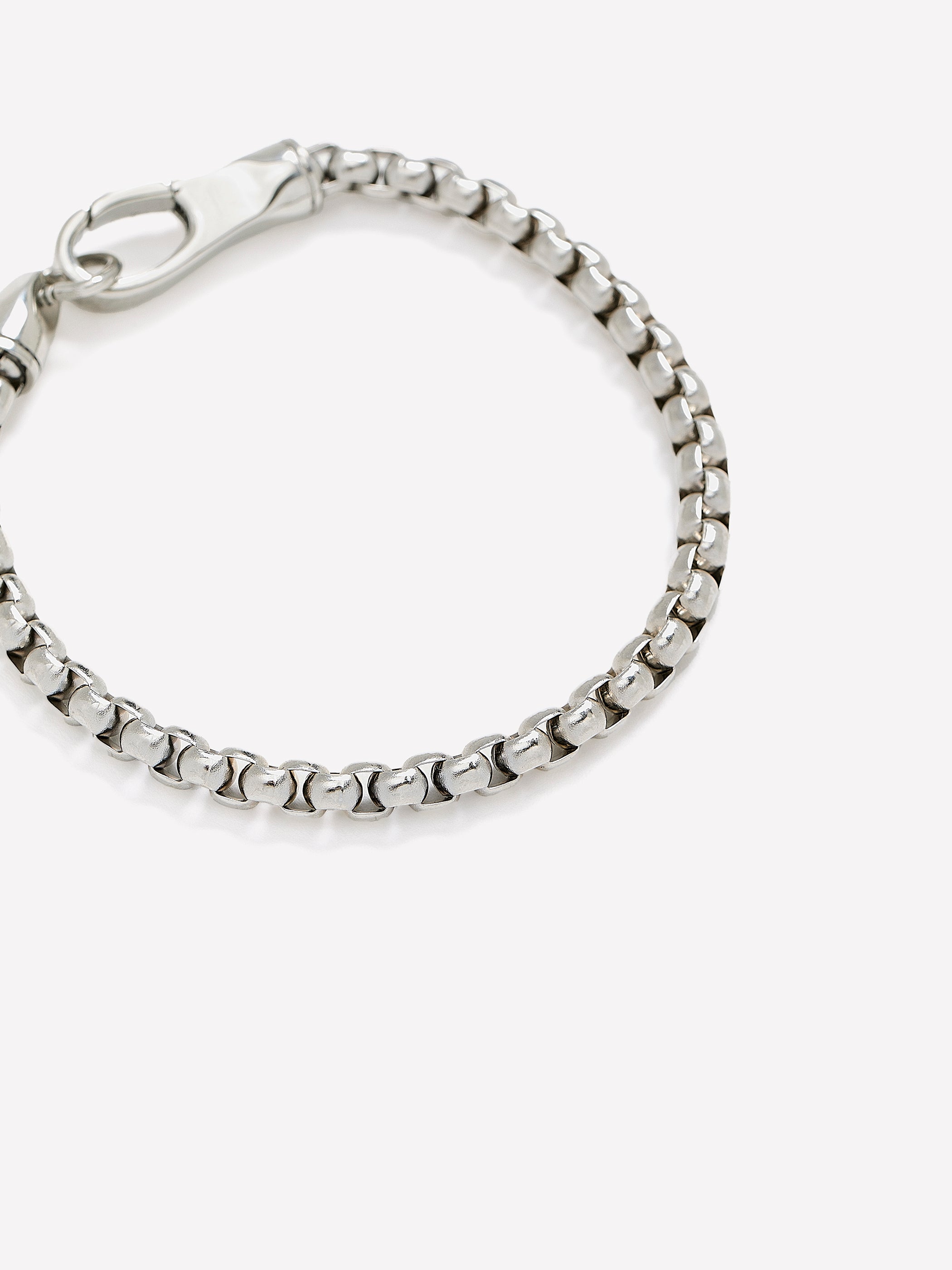Stainless Steel Box Chain Bracelet