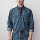 Tailored Cotton Denim Shirt Long Sleeve