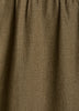 Linen-Blend Pants with Elastic Waistband and Drawstring