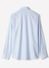 Woven Tailored Collar Shirt Large Fine Stripe