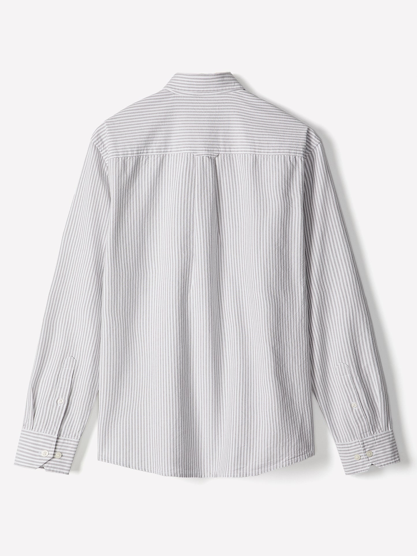 Woven Tailored Collar Cotton Shirt Long Sleeve