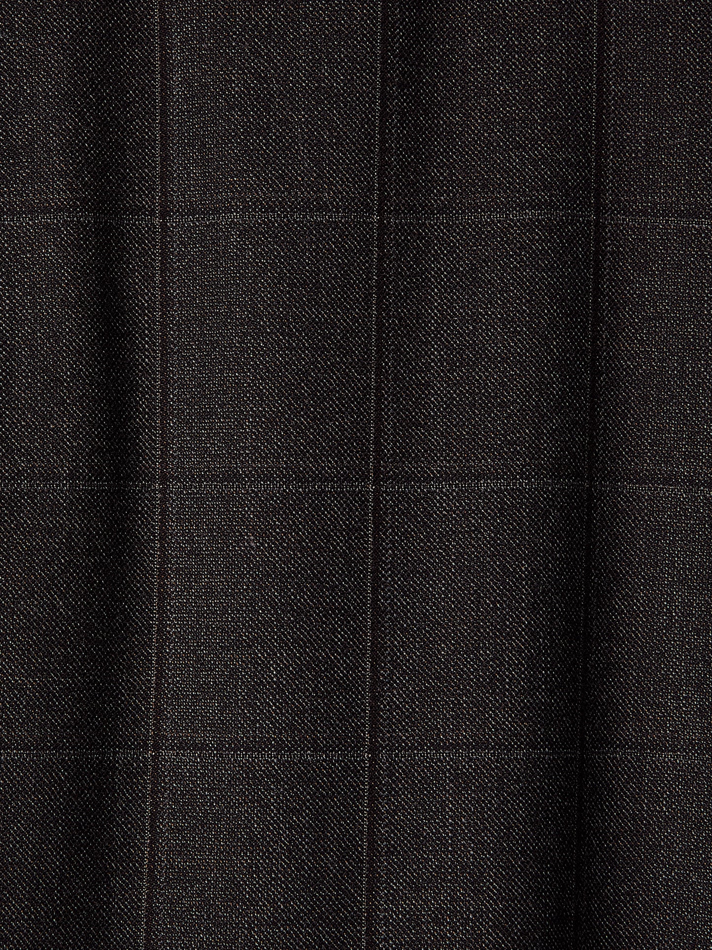 Slim Fit Wool Blend Charcoal Check Blazer