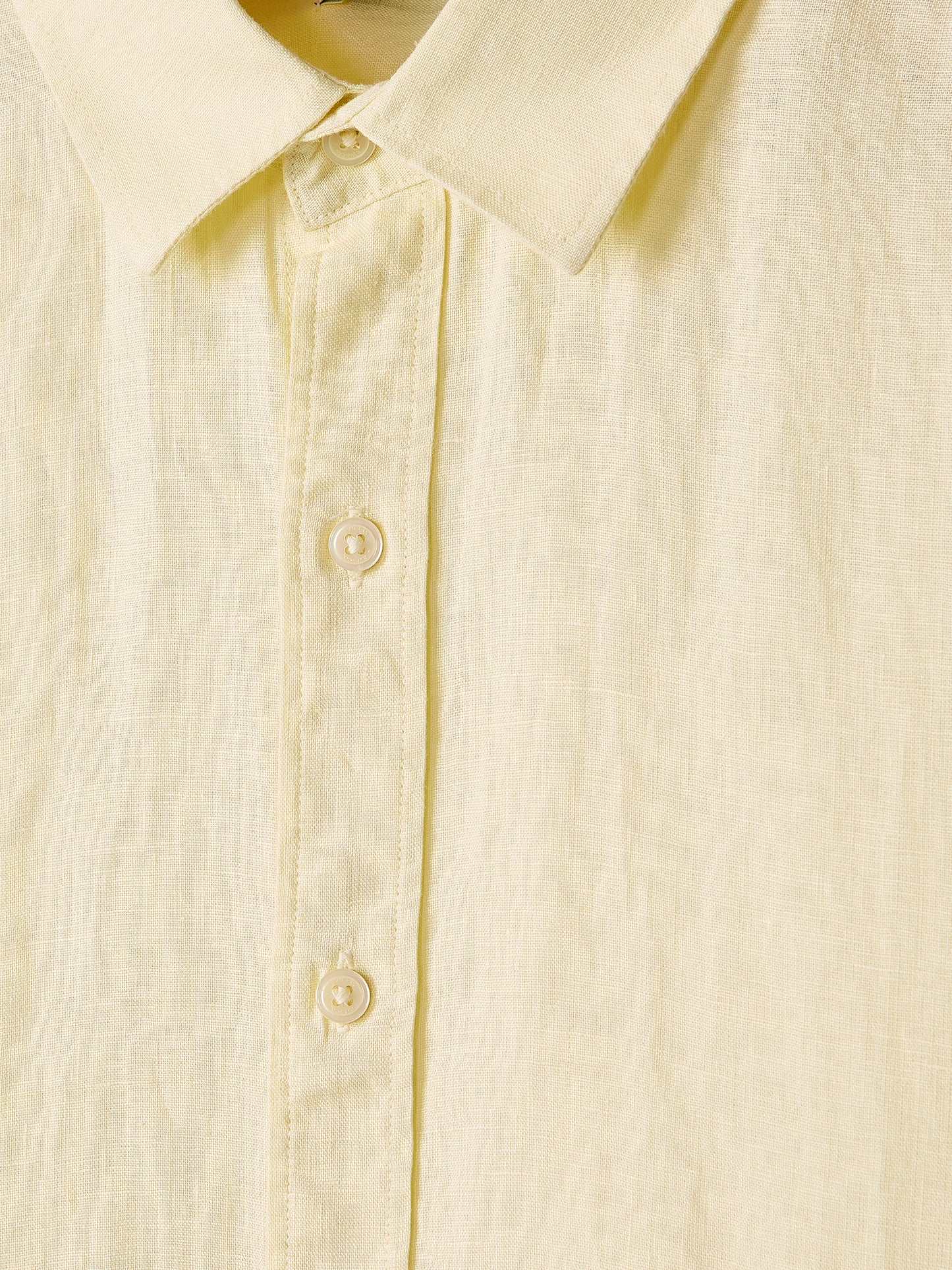 Long-Sleeve Linen Shirt