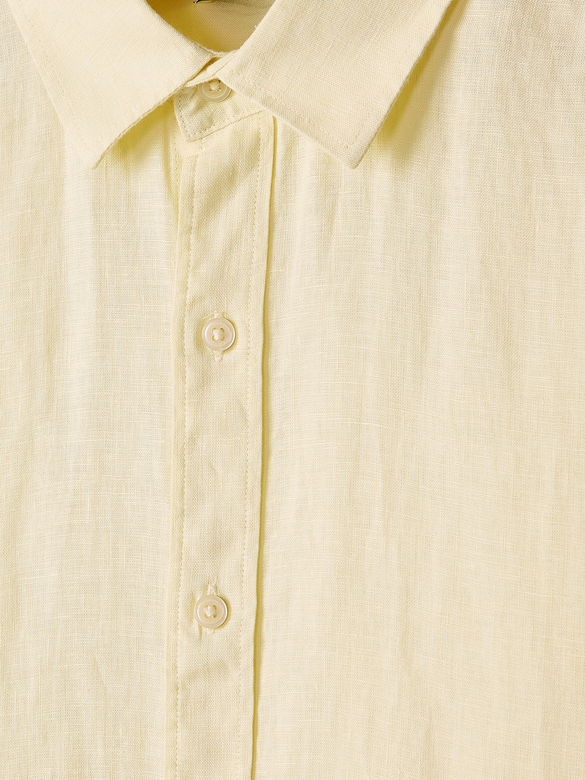 Long-Sleeve Linen Shirt