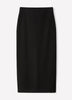 Knit Pencil Skirt Cotton Nylon Tencel Blend