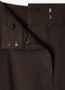 Twill High-Rise Barrel Ankle Pant