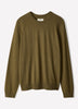 Men's Knit Crewneck Sweater Cotton Blend