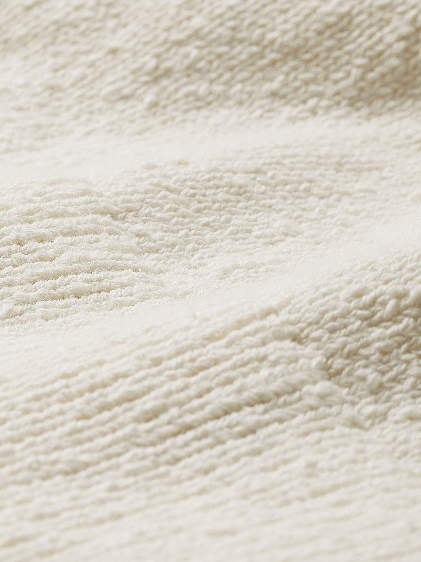 Pull Polo Bouclé à Manches Longues 