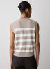 Sleeveless Crew-Neck Sweater Vest
