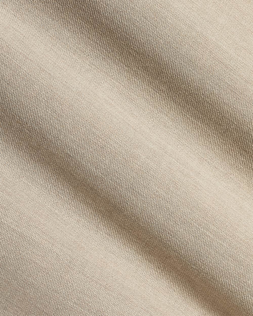 Tailored-Fit Beige Suit Pant