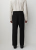 Wide-Leg Pleated Dress Pant
