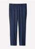Blue Slim Fit Wool Suit Pant