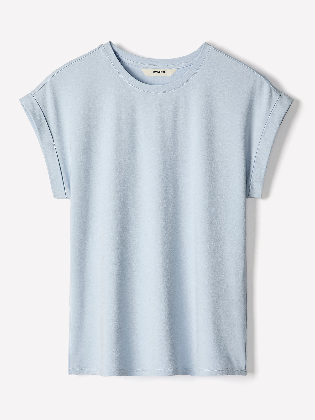 Extended-Sleeve Crew-Neck Tee