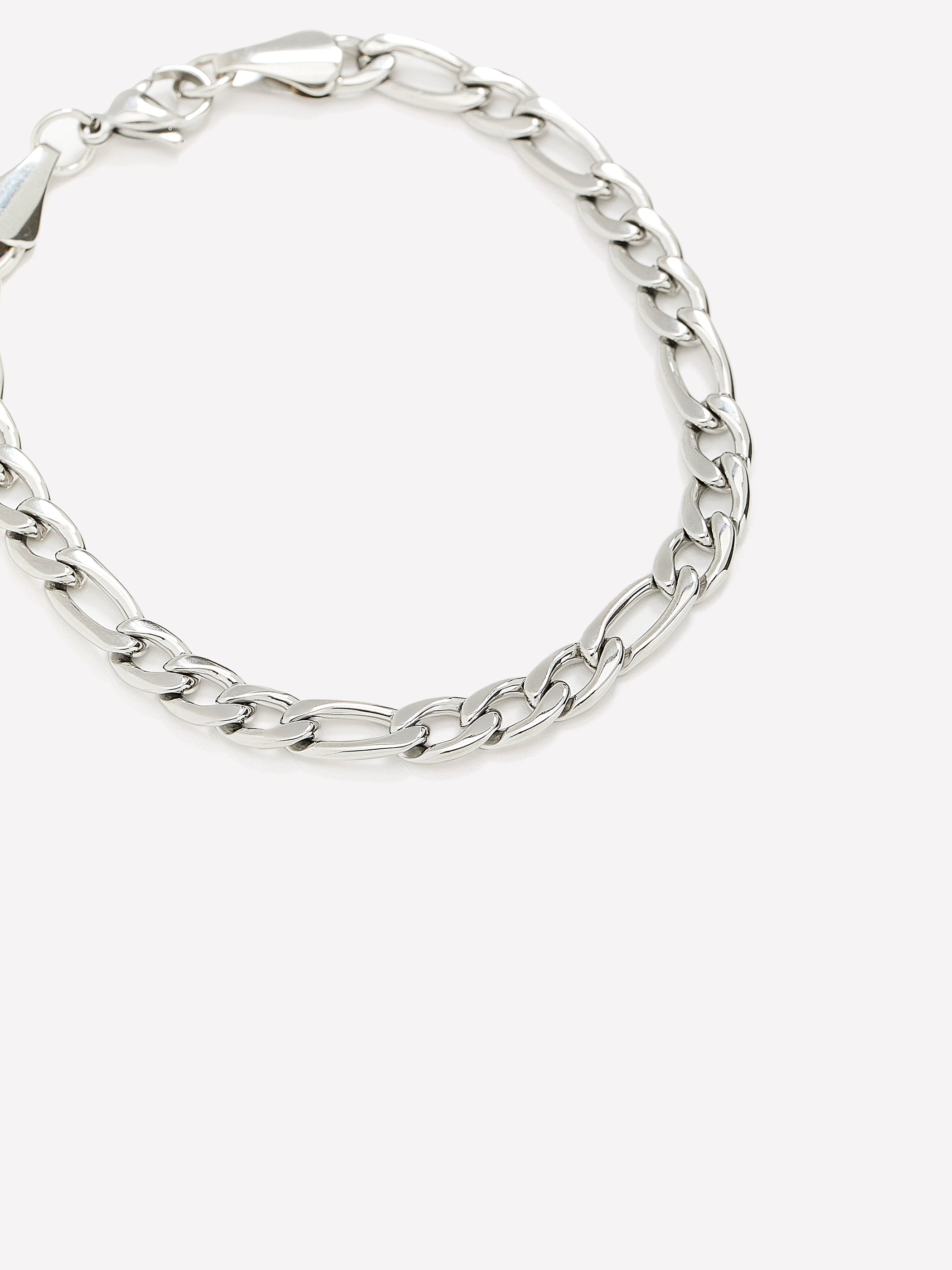 Stainless Steel Figaro Bracelet