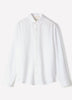 Long-Sleeve Woven Linen Shirt