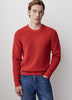 Cashmere-Blend Long-Sleeve Crew-Neck Sweater